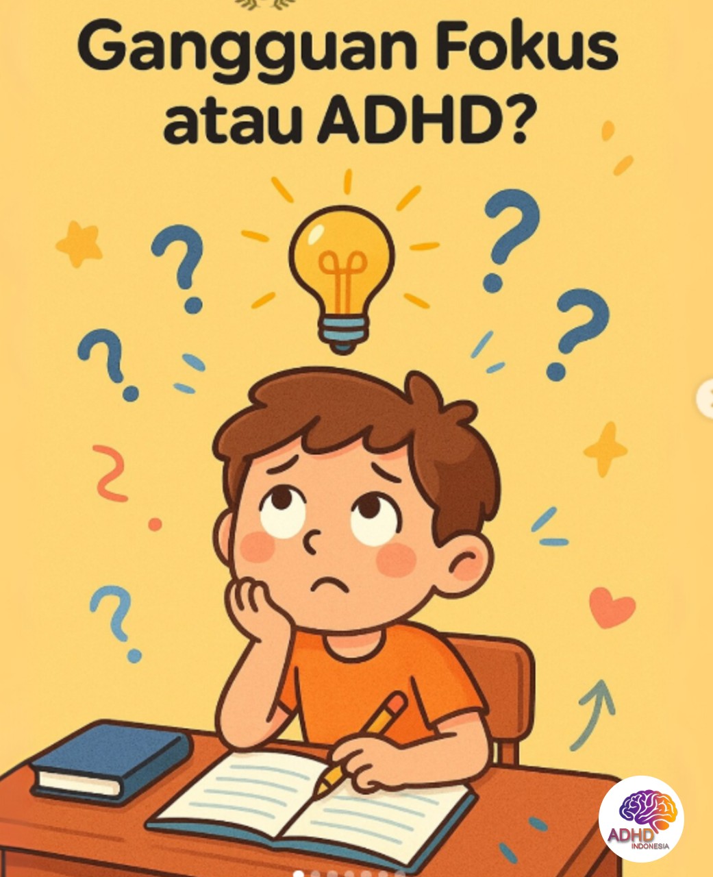 ADHD dan Kesulitan Fokus Anak: Edukasi untuk Keluarga di Kabupaten Lombok Timur