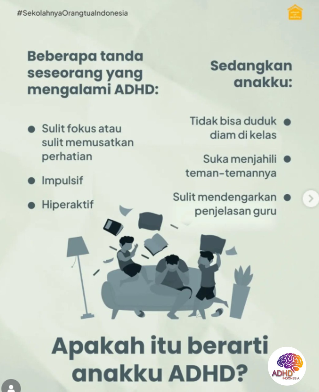 Ciri dan Gejala ADHD pada Anak Usia Dini di Kabupaten Lombok Timur