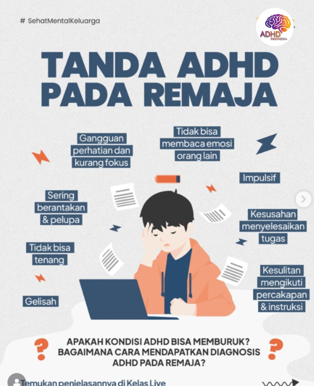Screening ADHD Non-Diagnostik: Edukasi Awal bagi Orang Tua di Kabupaten Lombok Timur